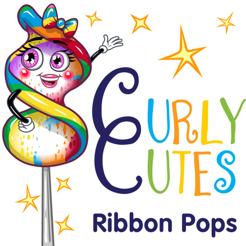 CurlyCutes Ribbon Pops