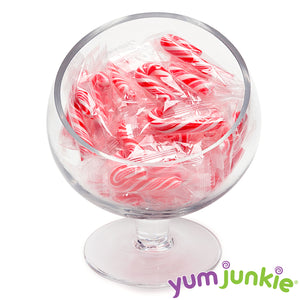 Mini Candy Canes - Red and White: 100-Piece Tub