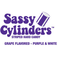 Purple Candy Cylinders