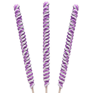 Giant Purple Twist Lollipops