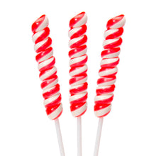 Red Twist Lollipops