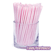 Pink Candy Straws