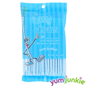 Sky Blue Candy Straws