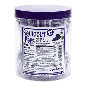 Purple Squiggly Pops