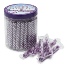 Sweet Spindles Purple Candy Sticks