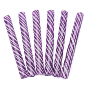 Sweet Spindles Purple Candy Sticks
