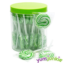 Green Squiggly Pops