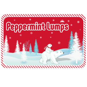 Sassy Peppermint Lumps Hard Candy: 80-Piece Tub
