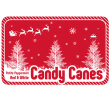 Mini Candy Canes - Red and White: 100-Piece Tub