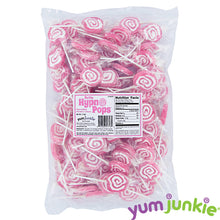 Pink Spiral Lollipops