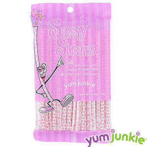 Pink Candy Straws