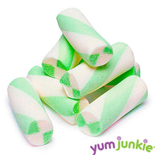 Green Puffy Poles Marshmallow Candy