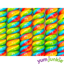 Giant Rainbow Twist Lollipops