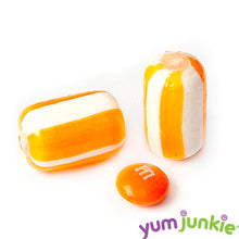 Orange Candy Cylinders