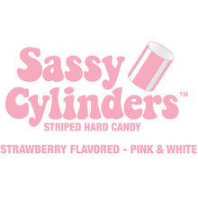 Pink Candy Cylinders