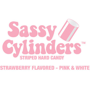 Pink Candy Cylinders