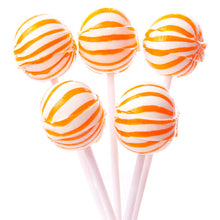 Orange Ball Lollipops