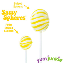 Yellow Mini Ball Lollipops