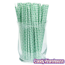 Green Candy Straws