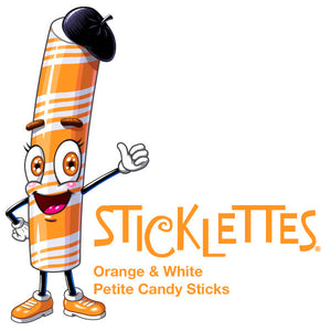 Mini Orange Candy Sticks