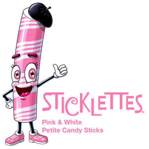 Mini Pink Candy Sticks
