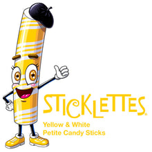 Mini Yellow Candy Sticks