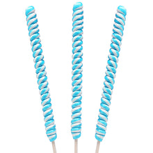 Giant Blue Twist Lollipops