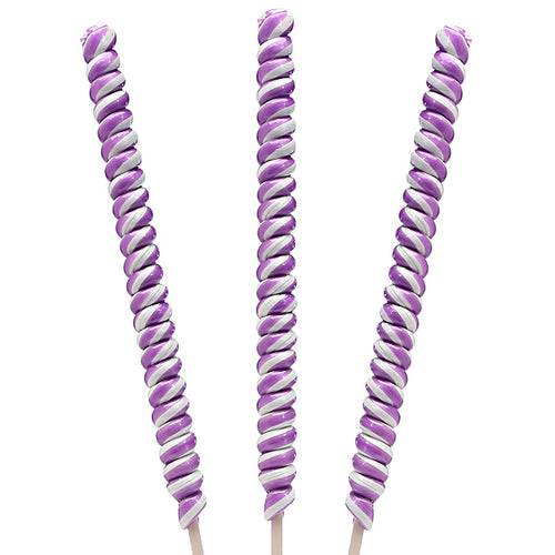 Giant Purple Twist Lollipops