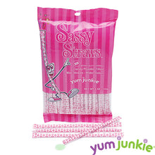 Hot Pink Candy Straws
